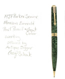 1937 PARKER VACUMATIC SENIOR MAXIMA EMERALD PEARL MECHANICAL PENCIL RESTORED OFFERED BY ANTIQUE DIGGER