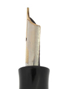 1937 PARKER JET BLACK SLENDER MAXIMA VACUMATIC DOUBLE JEWEL FOUNTAIN PEN RESTORED OFFERED BY ANTIQUE DIGGER