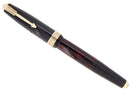 1937 PARKER JET BLACK SLENDER MAXIMA VACUMATIC DOUBLE JEWEL FOUNTAIN PEN RESTORED OFFERED BY ANTIQUE DIGGER