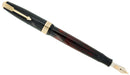 1937 PARKER JET BLACK SLENDER MAXIMA VACUMATIC DOUBLE JEWEL FOUNTAIN PEN RESTORED OFFERED BY ANTIQUE DIGGER
