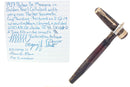 RARE 1937 PARKER SENIOR MAXIMA PARKER VACUMATIC CAP BAND FOUNTAIN PEN RESTORED OFFERED BY ANTIQUE DIGGER