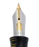 RARE 1937 PARKER SENIOR MAXIMA PARKER VACUMATIC CAP BAND FOUNTAIN PEN RESTORED OFFERED BY ANTIQUE DIGGER