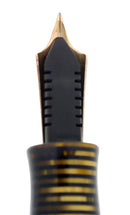 1937 PARKER GOLDEN PEARL VACUMATIC DOUBLE JEWEL STANDARD FOUNTAIN PEN RESTORED OFFERED BY ANTIQUE DIGGER