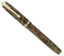 1937 PARKER GOLDEN PEARL VACUMATIC DOUBLE JEWEL STANDARD FOUNTAIN PEN RESTORED OFFERED BY ANTIQUE DIGGER