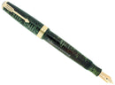 RARE 1937 PARKER EMERALD SENIOR MAXIMA PARKER VACUMATIC CAP BAND FOUNTAIN PEN RESTORED OFFERED BY ANTIQUE DIGGER