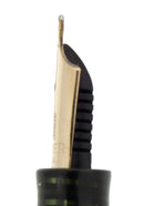 1937 PARKER EMERALD PEARL DOUBLE JEWEL VACUMATIC FOUNTAIN RESTORED EARLY STYLE OFFERED BY ANTIQUE DIGGER