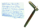 1937 PARKER EMERALD PEARL STANDARD VACUMATIC FOUNTAIN PEN CLEAN TRIM RESTORED