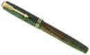 1937 PARKER EMERALD PEARL STANDARD VACUMATIC FOUNTAIN PEN CLEAN TRIM RESTORED
