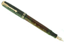 1937 PARKER EMERALD PEARL STANDARD VACUMATIC FOUNTAIN PEN CLEAN TRIM RESTORED