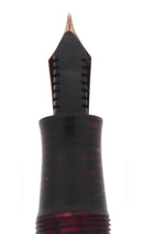 1937 PARKER STANDARD VACUMATIC BURGUNDY PEARL DOUBLE JEWEL FOUNTAIN PEN RESTORED OFFERED BY ANTIQUE DIGGER