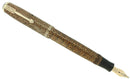 1937 PARKER GOLDEN WEB VACUMATIC DOUBLE JEWEL FOUNTAIN PEN F-BBB+ NIB RESTORED OFFERED BY ANTIQUE DIGGER
