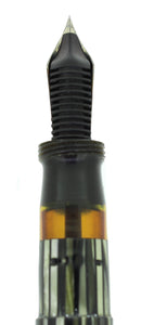 C1937 SHEAFFER STERLING CAP CREST OPEN NIB FOUNTAIN PEN RESTORED VERY SCARCE OFFERED BY ANTIQUE DIGGER