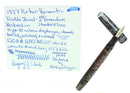 1937 PARKER SILVER PEARL STANDARD VACUMATIC FOUNTAIN PEN RESTORED OFFERED BY ANTIQUE DIGGER