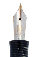1937 PARKER SILVER PEARL STANDARD VACUMATIC FOUNTAIN PEN RESTORED OFFERED BY ANTIQUE DIGGER