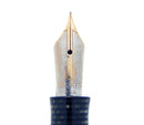 1938 PARKER SILVER PEARL DOUBLE JEWEL VACUMATIC FOUNTAIN PEN LONG MAJOR RESTORED OFFERED BY ANTIQUE DIGGER
