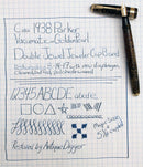 RESTORED 1939 PARKER DOUBLE JEWEL VACUMATIC MAJOR FOUNTAIN PEN WITH JEWELERS CAP OFFERED BY ANTIQUE DIGGER