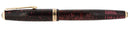 1938 PARKER BURGUNDY PEARL MAJOR VACUMATIC DOUBLE JEWEL FOUNTAIN PEN RESTORED OFFERED BY ANTIQUE DIGGER
