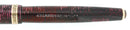 1938 PARKER BURGUNDY PEARL MAJOR VACUMATIC DOUBLE JEWEL FOUNTAIN PEN RESTORED OFFERED BY ANTIQUE DIGGER