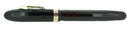 C1932 CONKLIN SENIOR/OVERSIZE NOZAC BLACK 7M WORD GAUGE HERRINGBONE FOUNTAIN PEN RESTORED OFFERED BY ANTIQUE DIGGER