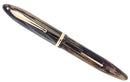 C1938 SHEAFFER GOLDEN BROWN OVERSIZED BALANCE FOUNTAIN PEN NEAR MINT RESTORED OFFERED BY ANTIQUE DIGGER