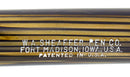 C1938 SHEAFFER GOLDEN BROWN OVERSIZED BALANCE FOUNTAIN PEN NEAR MINT RESTORED OFFERED BY ANTIQUE DIGGER