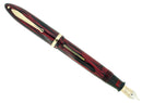 CIRCA 1938 SHEAFFER OVERSIZED CARMINE BALANCE FOUNTAIN PEN XF-M NIB RESTORED OFFERED BY ANTIQUE DIGGER