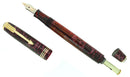 1938 PARKER BURGUNDY PEARL VACUMATIC DOUBLE JEWEL FOUNTAIN PEN RESTORED OFFERED BY ANTIQUE DIGGER