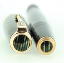 1938 PARKER SENIOR MAXIMA VACUMATIC DOUBLE JEWEL EMERALD PEARL FOUNTAIN PEN RESTORED OFFERED BY ANTIQUE DIGGER