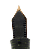 1938 PARKER SENIOR MAXIMA VACUMATIC DJ EMERALD PEARL FOUNTAIN PEN RESTORED OFFERED BY ANTIQUE DIGGER