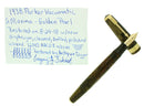 1938 PARKER GOLDEN PEARL SENIOR MAXIMA VACUMATIC DOUBLE JEWEL FOUNTAIN PEN RESTORED OFFERED BY ANTIQUE DIGGER