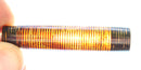 1938 PARKER GOLDEN PEARL SENIOR MAXIMA VACUMATIC DOUBLE JEWEL FOUNTAIN PEN RESTORED OFFERED BY ANTIQUE DIGGER