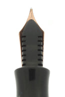 1938 PARKER VACUMATIC JUNIORETTE RED PEARL SHADOW WAVE DOUBLE JEWEL FOUNTAIN PEN RESTORED OFFERED BY ANTIQUE DIGGER