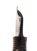 1938 PARKER GOLDEN PEARL MAJOR VACUMATIC DOUBLE JEWEL FOUNTAIN PEN RESTORED OFFERED BY ANTIQUE DIGGER