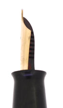 1938 PARKER VACUMATIC GOLDEN PEARL SHADOW WAVE DOUBLE JEWEL FOUNTAIN PEN RESTORED OFFERED BY ANTIQUE DIGGER