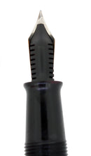 C1936 SHEAFFER ADMIRAL BALANCE VAC-FILL EBONIZED PEARL FOUNTAIN PEN RESTORED OFFERED BY ANTIQUE DIGGER