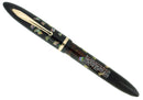 C1936 SHEAFFER ADMIRAL BALANCE VAC-FILL EBONIZED PEARL FOUNTAIN PEN RESTORED OFFERED BY ANTIQUE DIGGER