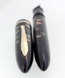 C1936 SHEAFFER ADMIRAL BALANCE VAC-FILL EBONIZED PEARL FOUNTAIN PEN RESTORED OFFERED BY ANTIQUE DIGGER