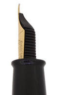 C1938 SHEAFFER JET BLACK OVERSIZE BALANCE FOUNTAIN PEN XF-BBB FLEX NIB RESTORED OFFERED BY ANTIQUE DIGGER