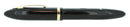 C1938 SHEAFFER JET BLACK OVERSIZE BALANCE FOUNTAIN PEN XF-BBB FLEX NIB RESTORED OFFERED BY ANTIQUE DIGGER