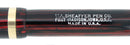 C1938 SHEAFFER STANDARD SIZE CARMINE RED BALANCE FOUNTAIN PEN F-BB FLEX NIB RESTORED OFFERED BY ANTIQUE DIGGER
