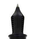 C1938 SHEAFFER GREEN STRIATED OVERSIZED BALANCE FOUNTAIN PEN RESTORED OFFERED BY ANTIQUE DIGGER