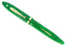 CIRCA 1938 SHEAFFER OVERSIZED BALANCE JADE GREEN CELLULOID FOUNTAIN PEN RESTORED OFFERED BY ANTIQUE DIGGER