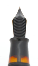 CIRCA 1938 SHEAFFER OVERSIZE EBONITE PEARL BALANCE FOUNTAIN PEN RESTORED EXCELLENT OFFERED BY ANTIQUE DIGGER