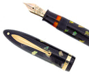 CIRCA 1938 SHEAFFER OVERSIZE EBONITE PEARL BALANCE FOUNTAIN PEN RESTORED EXCELLENT OFFERED BY ANTIQUE DIGGER