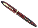 CIRCA 1938 SHEAFFER OVERSIZE CARMINE RED BALANCE FOUNTAIN PEN RESTORED OFFERED BY ANTIQUE DIGGER