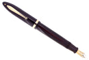 C1938 SHEAFFER JET BLACK OVERSIZE BALANCE FOUNTAIN PEN PLUNGER FILL RESTORED OFFERED BY ANTIQUE DIGGER