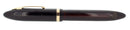 C1938 SHEAFFER JET BLACK OVERSIZE BALANCE FOUNTAIN PEN PLUNGER FILL RESTORED OFFERED BY ANTIQUE DIGGER