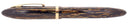 C1938 SHEAFFER GOLDEN BROWN OVERSIZE BALANCE FOUNTAIN PEN RESTORED OFFERED BY ANTIQUE DIGGER
