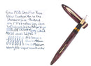 CIRCA 1938 SHEAFFER ROSE GLOW STANDARD SIZE BALANCE FOUNTAIN PEN RESTORED OFFERED BY ANTIQUE DIGGER