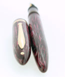 CIRCA 1938 SHEAFFER ROSE GLOW STANDARD SIZE BALANCE FOUNTAIN PEN RESTORED OFFERED BY ANTIQUE DIGGER